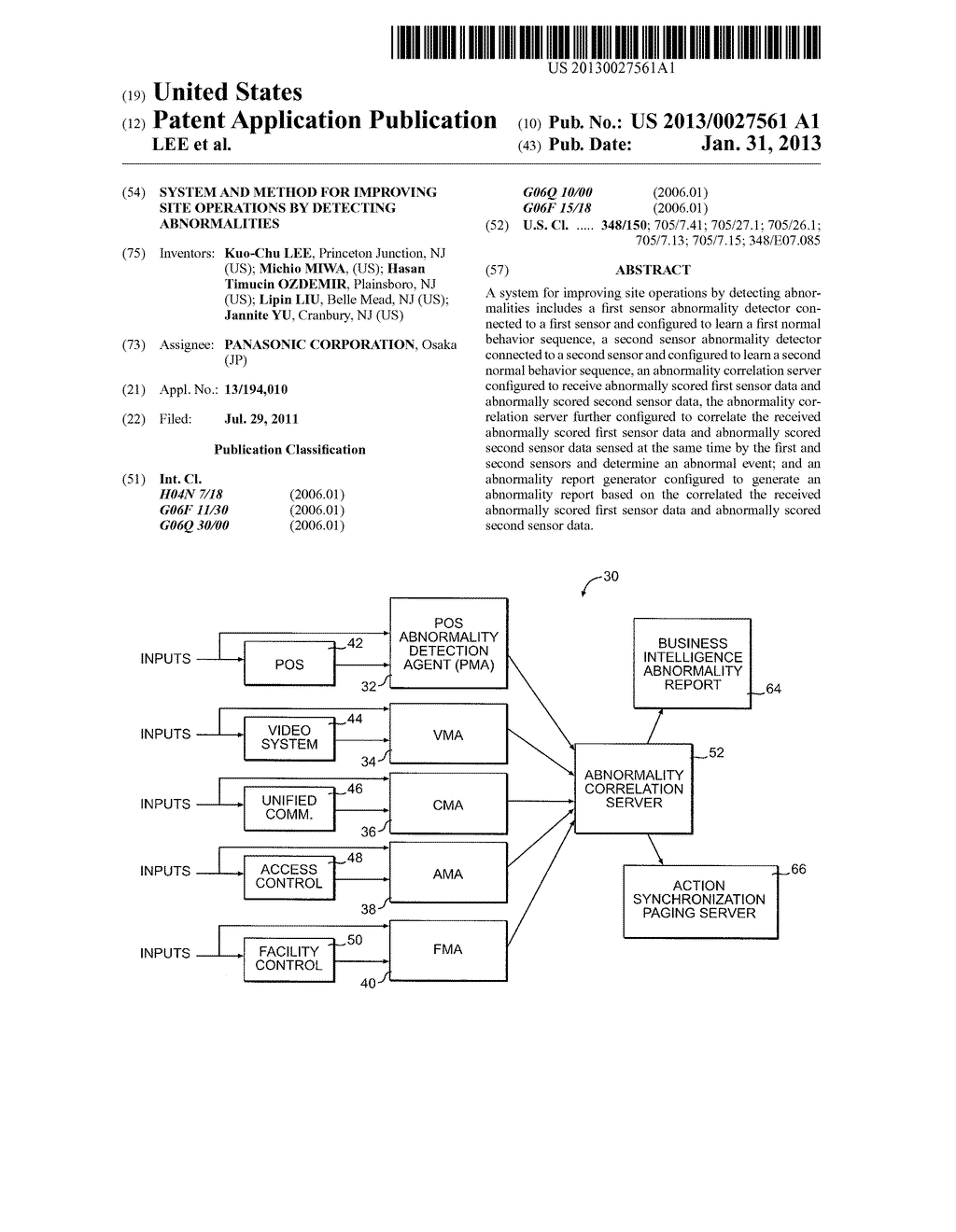 SYSTEM AND METHOD FOR IMPROVING SITE OPERATIONS BY DETECTING ABNORMALITIES - diagram, schematic, and image 01