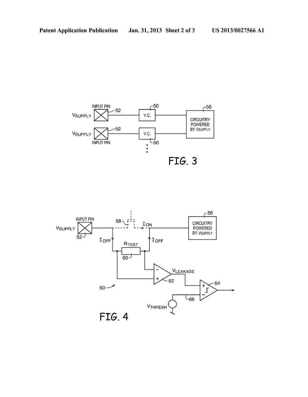 IMAGING SYSTEMS WITH VERIFICATION CIRCUITRY FOR MONITORING STANDBY LEAKAGE     CURRENT LEVELS - diagram, schematic, and image 03