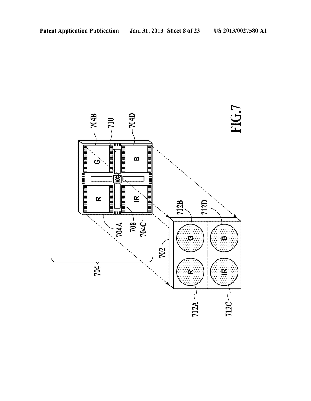 DIGITAL CAMERAS WITH DIRECT LUMINANCE AND CHROMINANCE DETECTION - diagram, schematic, and image 09