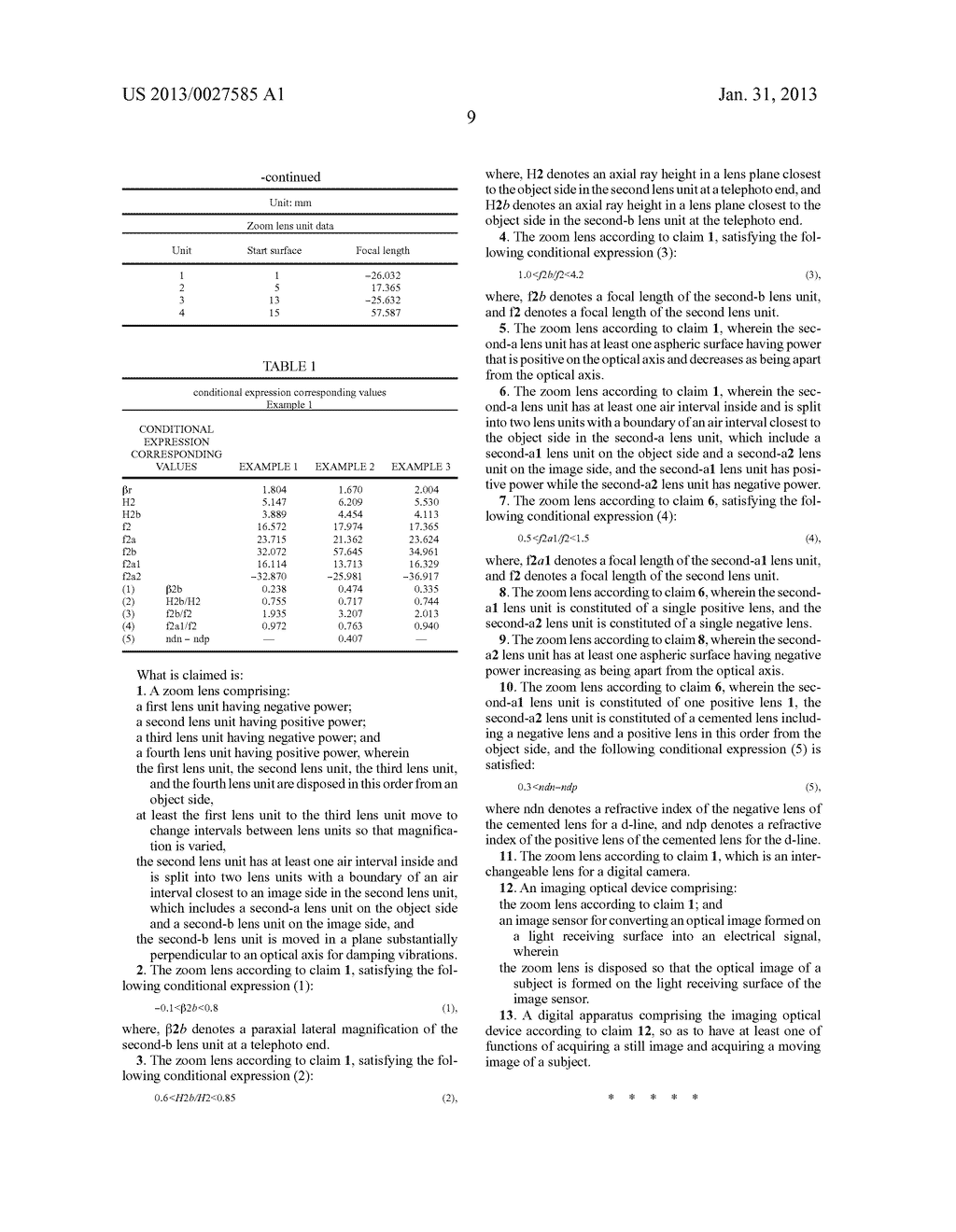 Zoom Lens, Imaging Optical Device, and Digital Apparatus - diagram, schematic, and image 23