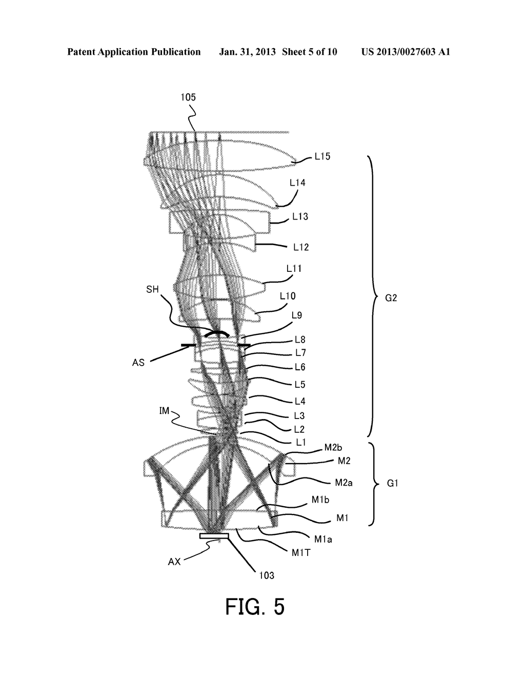 CATADIOPTRIC OPTICAL SYSTEM AND IMAGE PICKUP APPARATUS HAVING THE SAME - diagram, schematic, and image 06