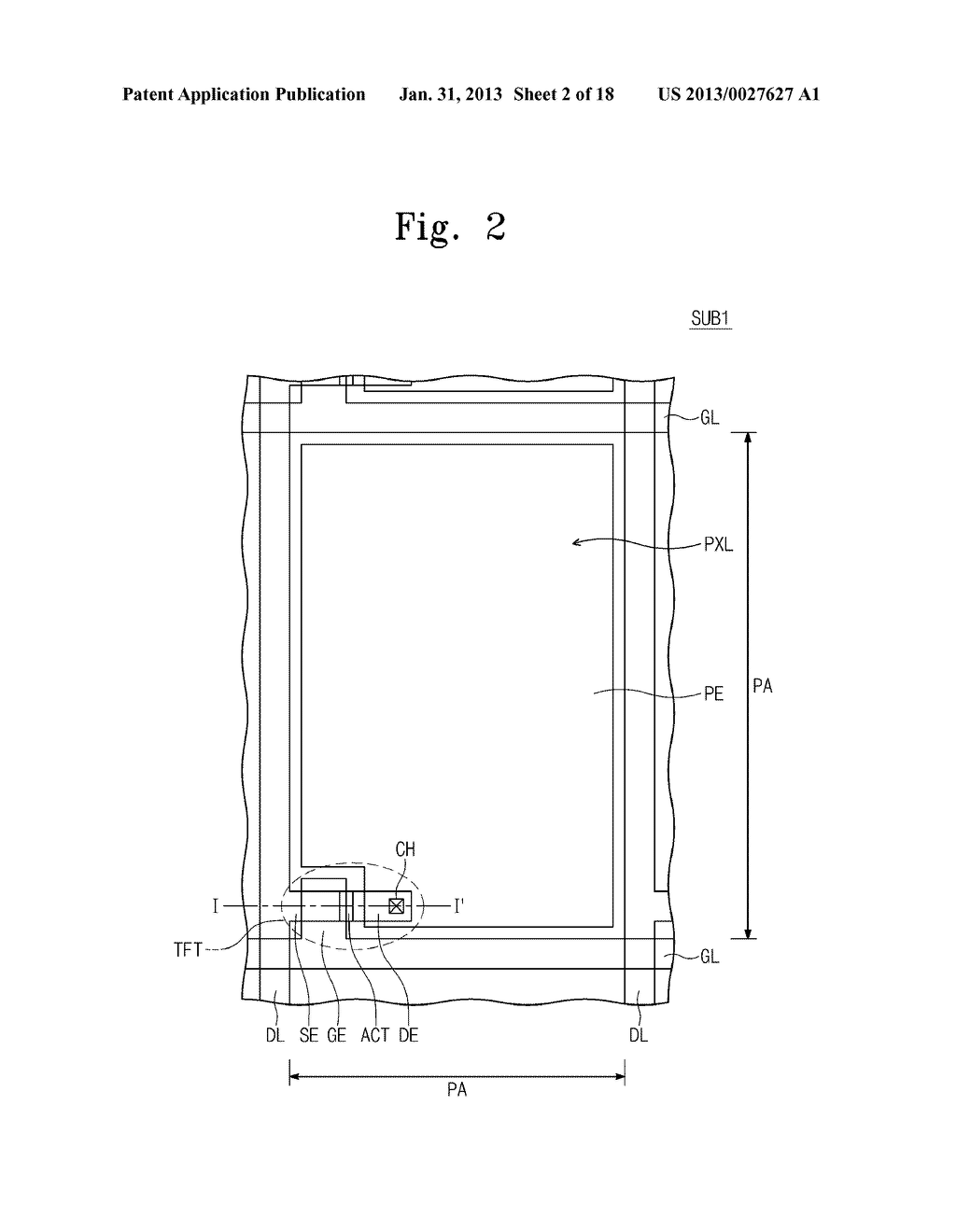 THIN FILM TRANSISTOR SUBSTRATE, LIQUID CRYSTAL DISPLAY HAVING SAME, AND     METHOD OF MANUFACTURING THE SAME - diagram, schematic, and image 03