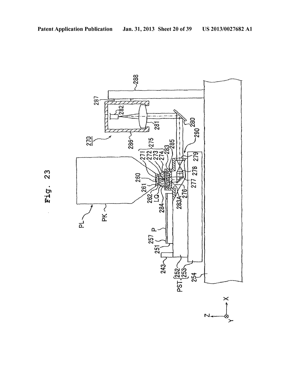 Exposure Apparatus, Exposure Method, and Method for Producing Device - diagram, schematic, and image 21