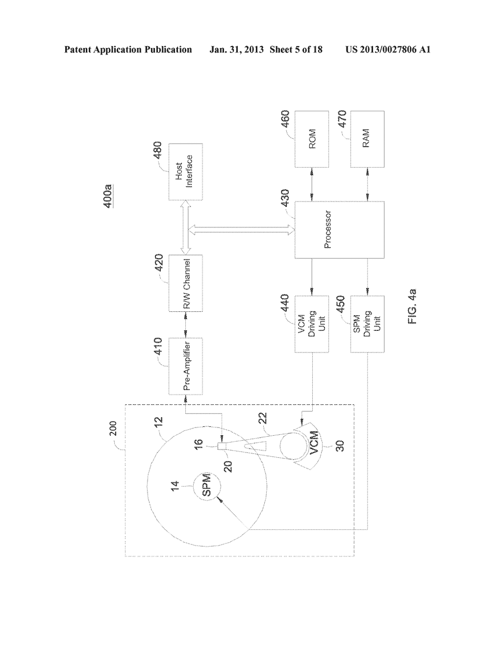 Method and apparatus for writing and using servo correction data - diagram, schematic, and image 06