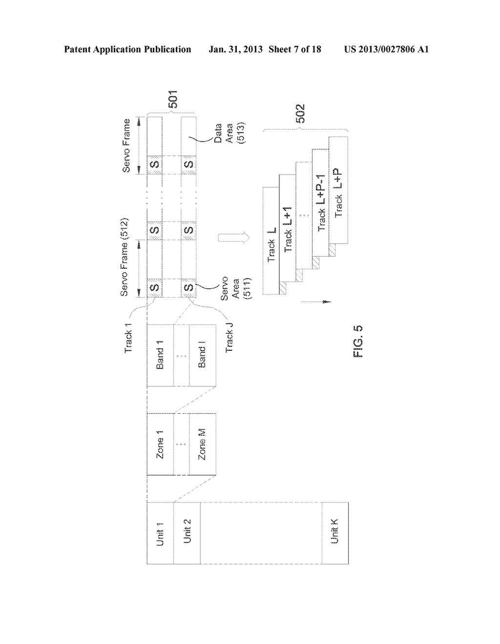 Method and apparatus for writing and using servo correction data - diagram, schematic, and image 08