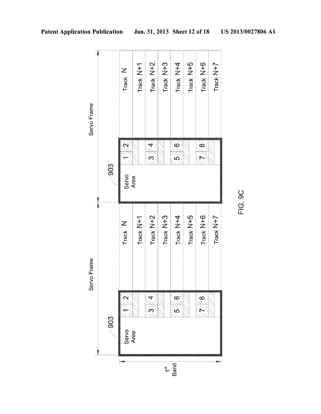 Method and apparatus for writing and using servo correction data - diagram, schematic, and image 13