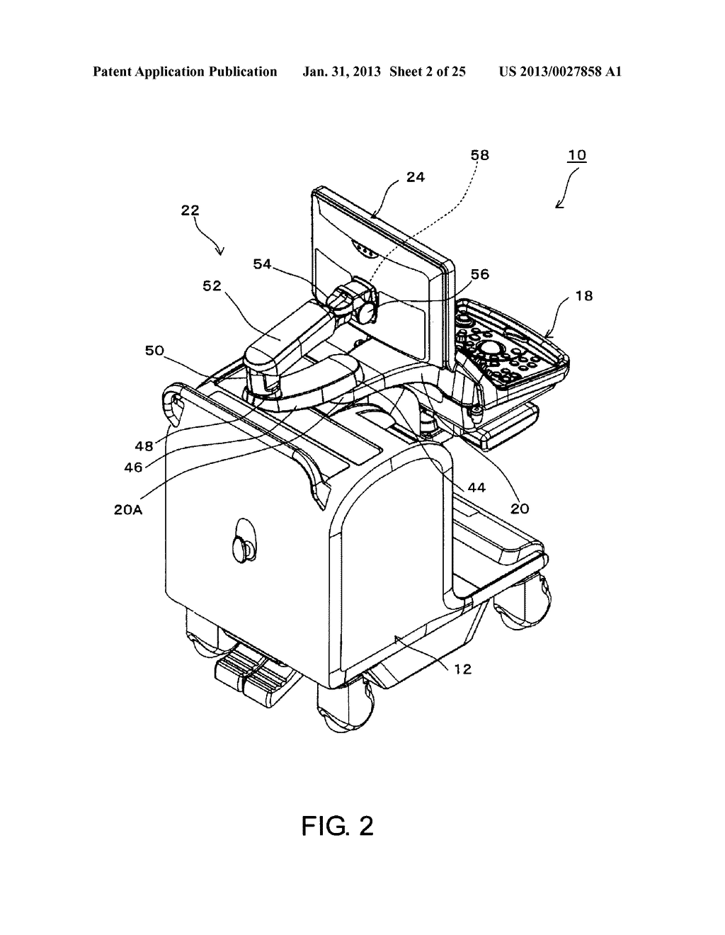 ULTRASONIC DIAGNOSIS DEVICE - diagram, schematic, and image 03