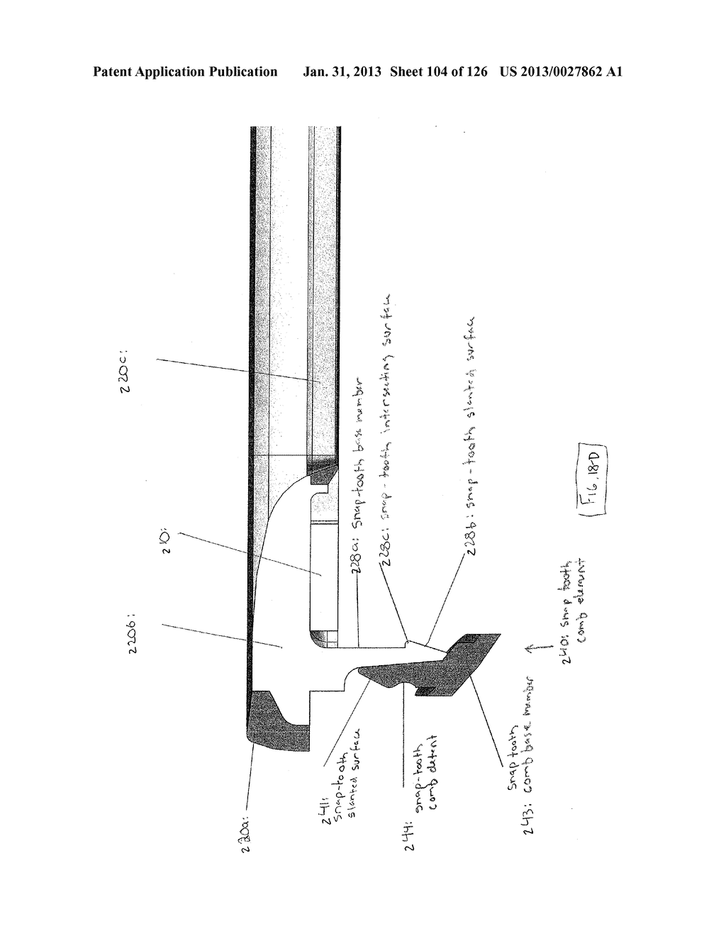 HOUSING FOR ENCASING A TABLET COMPUTER - diagram, schematic, and image 105