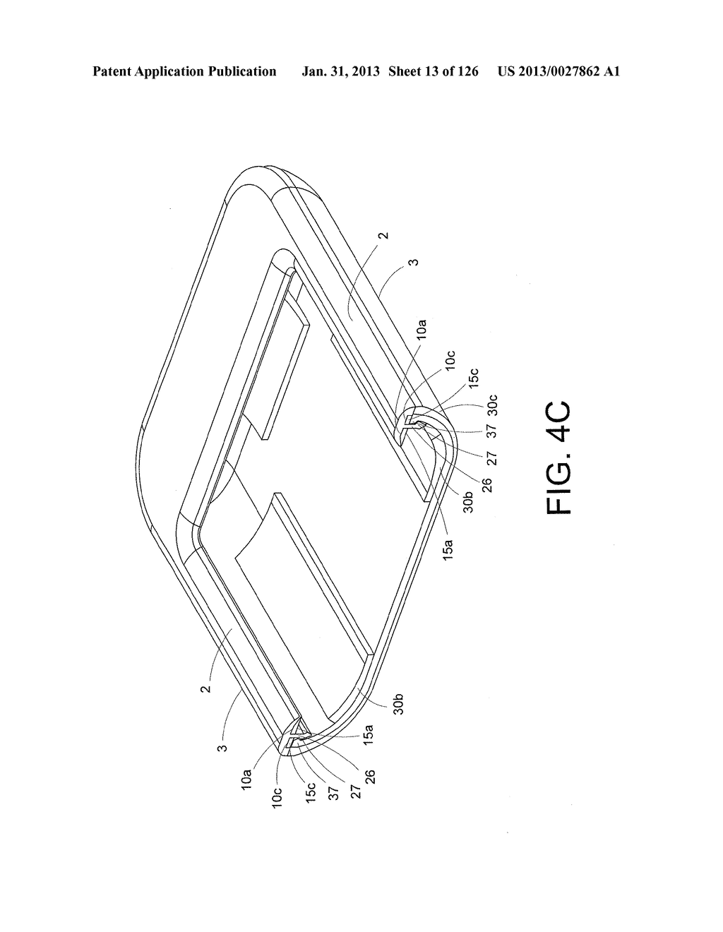 HOUSING FOR ENCASING A TABLET COMPUTER - diagram, schematic, and image 14