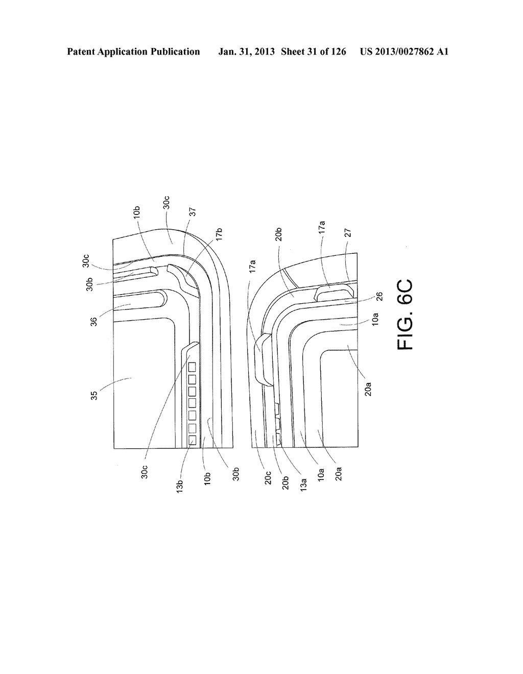 HOUSING FOR ENCASING A TABLET COMPUTER - diagram, schematic, and image 32