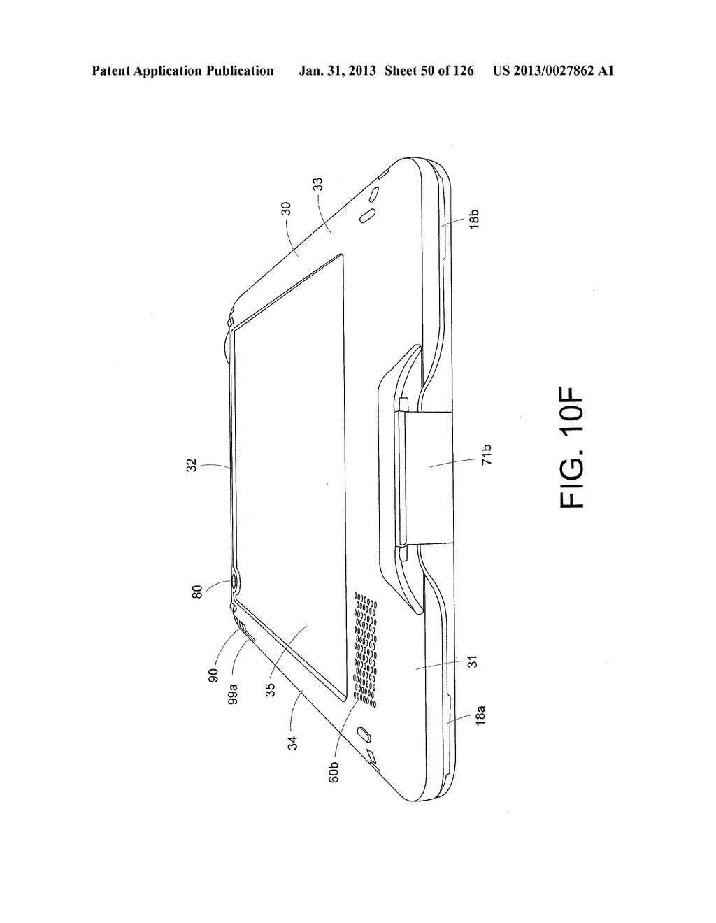 HOUSING FOR ENCASING A TABLET COMPUTER - diagram, schematic, and image 51