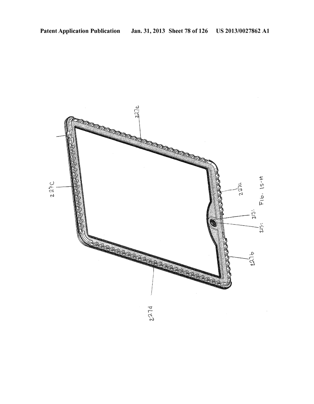 HOUSING FOR ENCASING A TABLET COMPUTER - diagram, schematic, and image 79