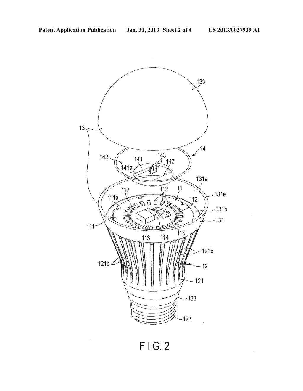 BULB-TYPE LED LAMP - diagram, schematic, and image 03