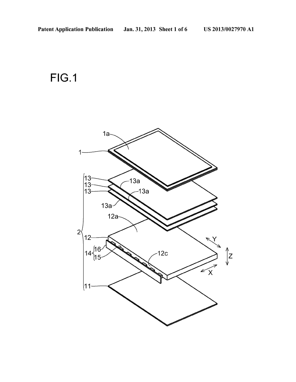 ILLUMINATION DEVICE AND DISPLAY DEVICE INCORPORATING SAME - diagram, schematic, and image 02