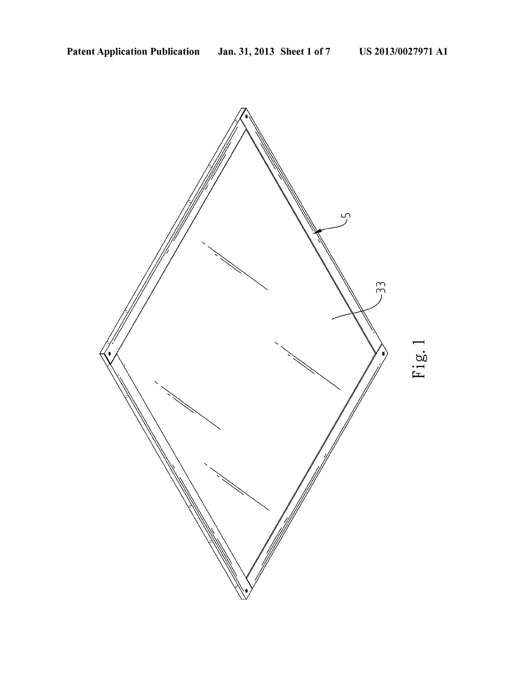 DAZZLE PREVENTION LIGHTING FIXTURE WITH LIGHT GUIDE MEANS TO DISPERSE     EMITTED LIGHT UNIFORMLY - diagram, schematic, and image 02