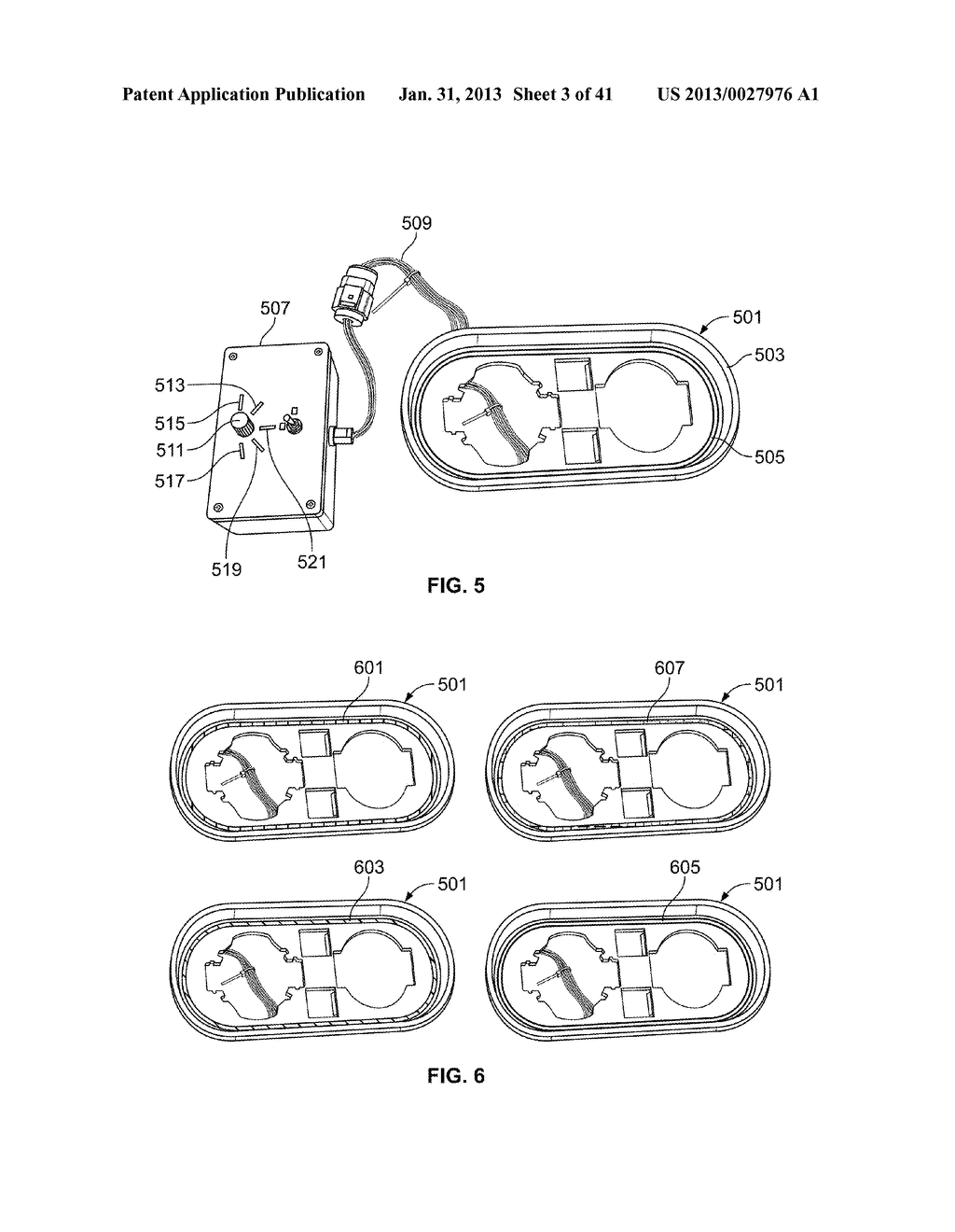 METHOD AND SYSTEM FOR FLEXIBLE ILLUMINATED DEVICES HAVING EDGE LIGHTING     UTILIZING LIGHT ACTIVE SHEET MATERIAL WITH INTEGRATED LIGHT EMITTING     DIODE - diagram, schematic, and image 04