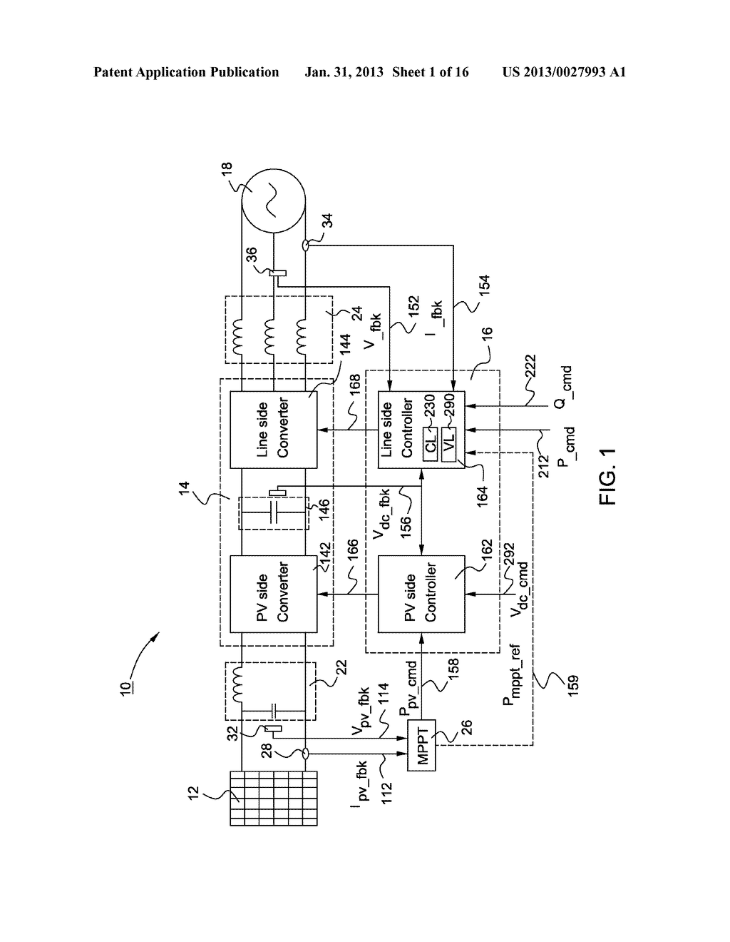 POWER CONVERSION SYSTEM WITH TRANSIENT EVENT RIDE-THROUGH CAPABILITY AND     METHOD THEREOF - diagram, schematic, and image 02