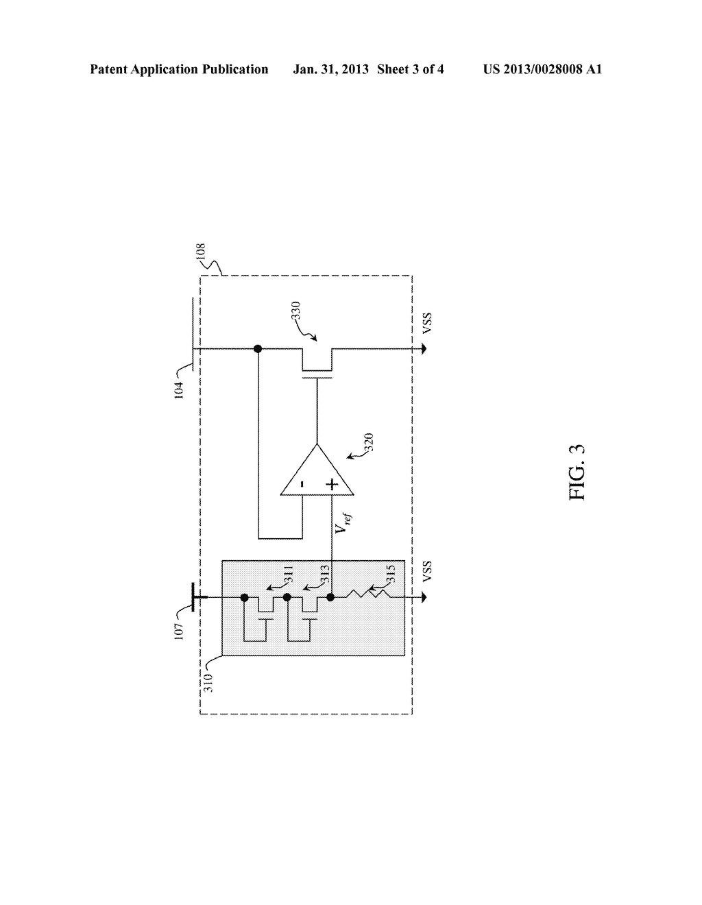 INTEGRATED CIRCUITS, SYSTEMS, AND METHODS FOR REDUCING LEAKAGE CURRENTS IN     A RETENTION MODE - diagram, schematic, and image 04