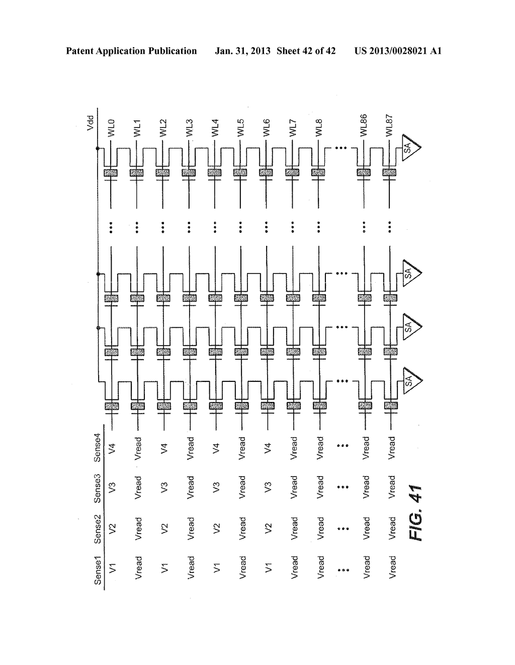 Simultaneous Sensing of Multiple Wordlines and Detection of NAND Failures - diagram, schematic, and image 43