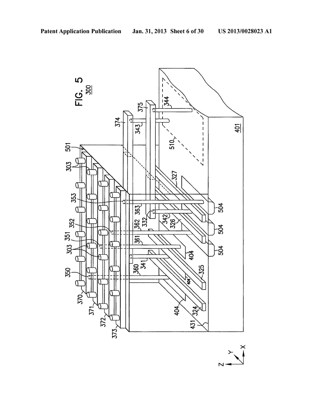 APPARATUSES AND METHODS INCLUDING MEMORY ARRAY AND DATA LINE ARCHITECTURE - diagram, schematic, and image 07