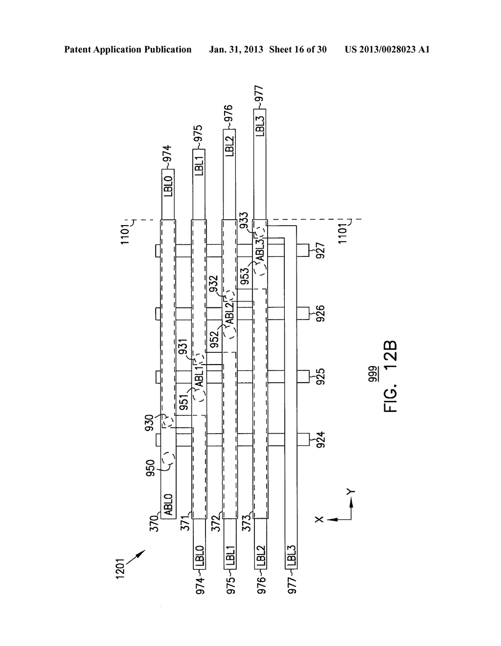 APPARATUSES AND METHODS INCLUDING MEMORY ARRAY AND DATA LINE ARCHITECTURE - diagram, schematic, and image 17