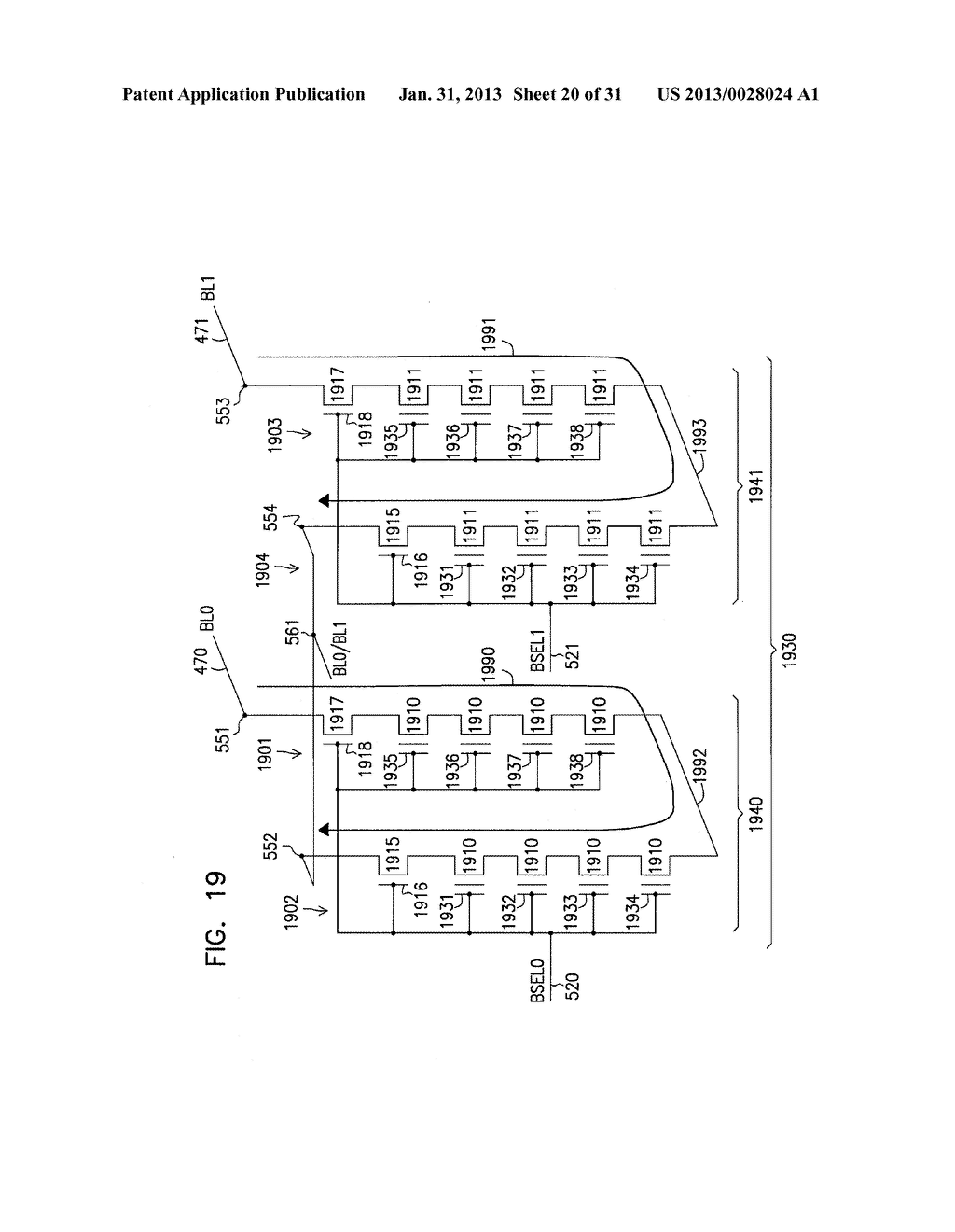 APPARATUSES AND METHODS INCLUDING MEMORY ARRAY DATA LINE SELECTION - diagram, schematic, and image 21