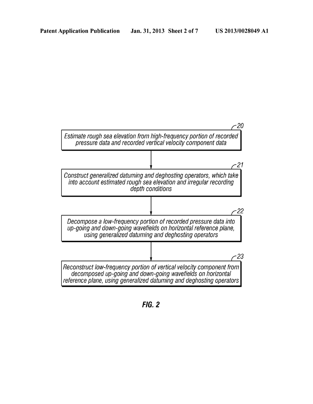 METHOD FOR HANDLING ROUGH SEA AND IRREGULAR RECORDING CONDITIONS IN     MULTI-SENSOR TOWED STREAMER DATA - diagram, schematic, and image 03