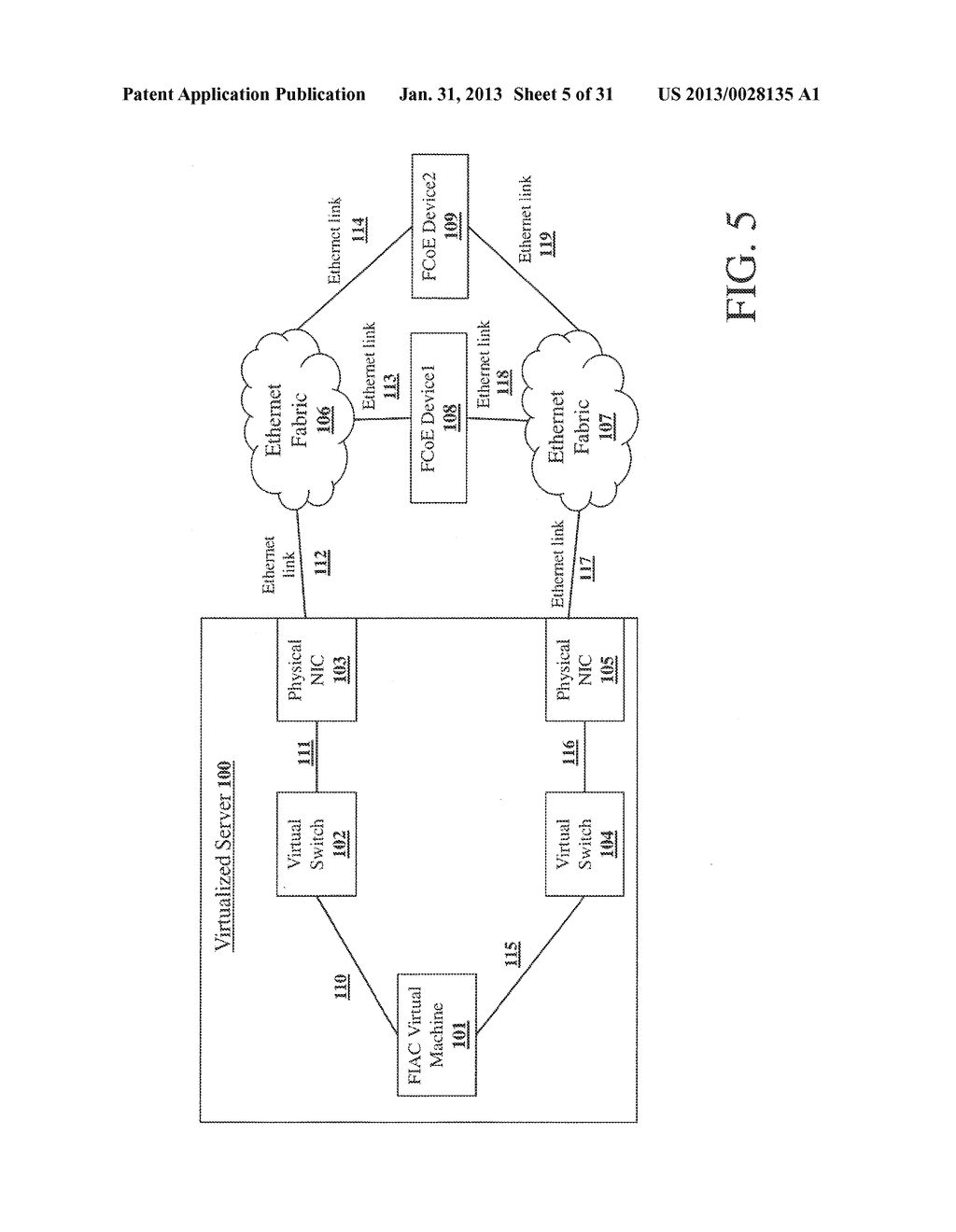 METHODS, SYSTEMS AND APPARATUS FOR THE CONTROL OF INTERCONNECTION OF FIBRE     CHANNEL OVER ETHERNET DEVICES - diagram, schematic, and image 06