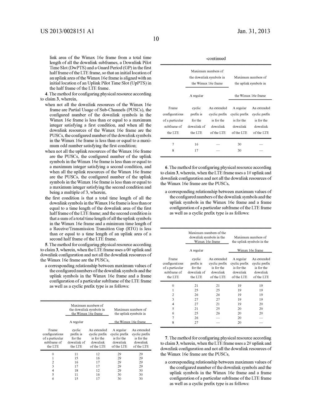 METHOD AND SYSTEM FOR PHYSICAL RESOURCES CONFIGURATION AND SIGNAL     TRANSMISSION WHEN COMMUNICATION SYSTEMS COEXIST - diagram, schematic, and image 16