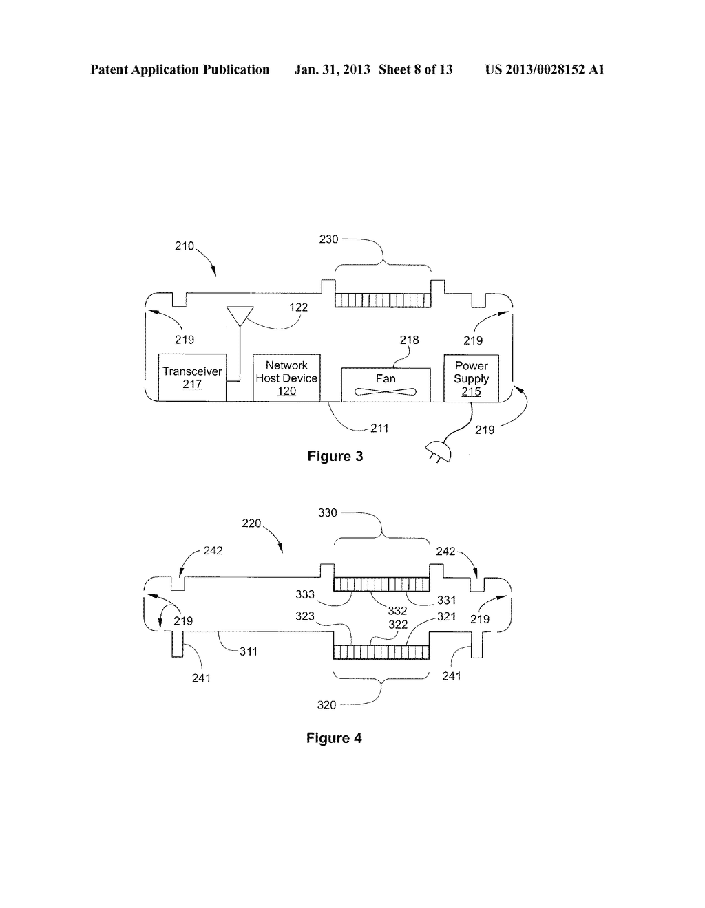 WIRELESS ACCESS POINT WITH MODULAR NETWORK ELEMENTS - diagram, schematic, and image 09