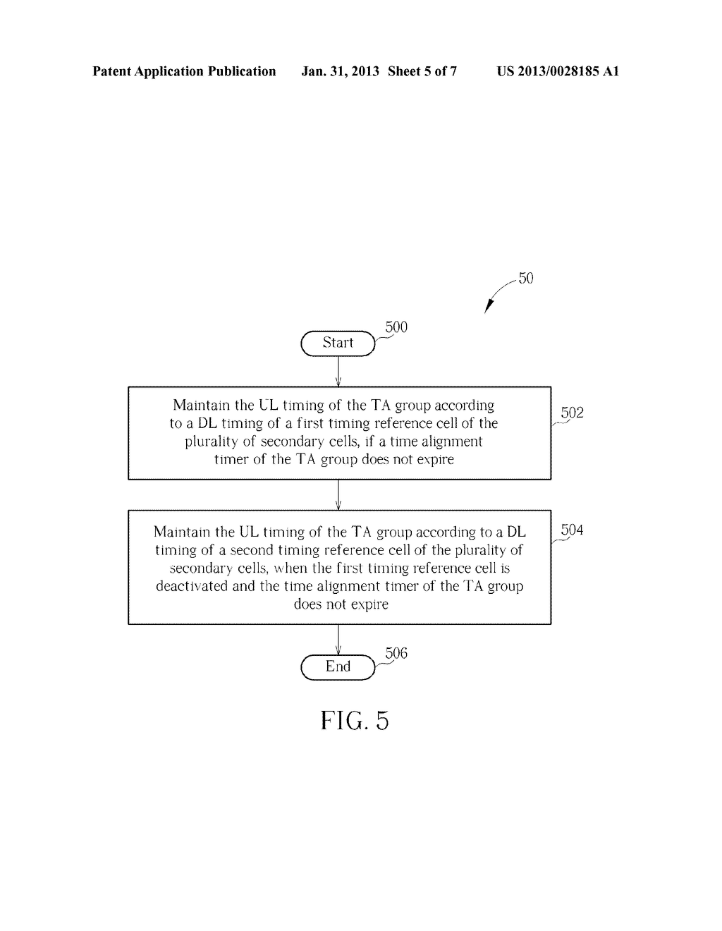 Method of Handling Uplink Timing and Related Communication Device - diagram, schematic, and image 06