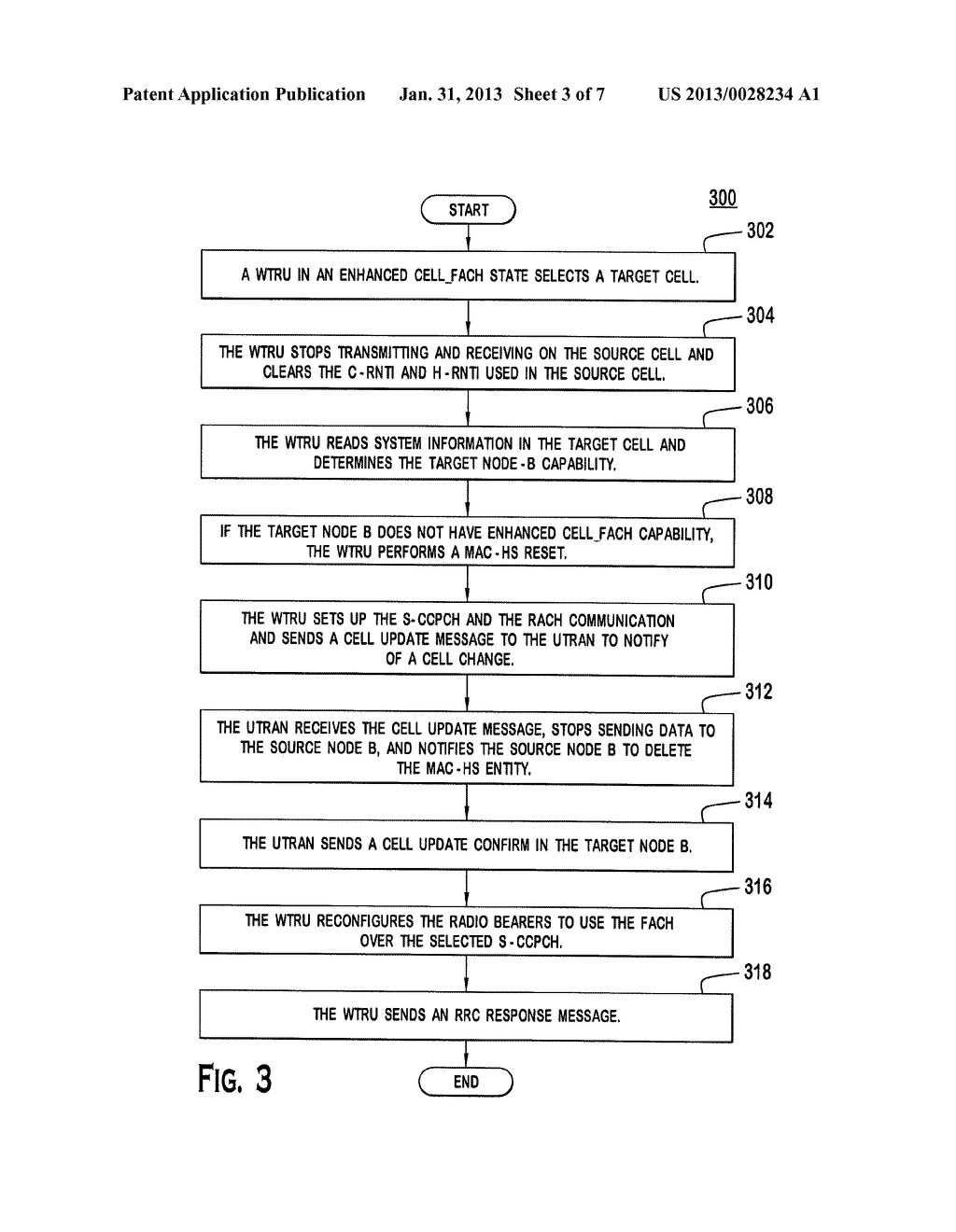 Method And Apparatus For Cell Update While In An Enhanced Cell_Fach State - diagram, schematic, and image 04