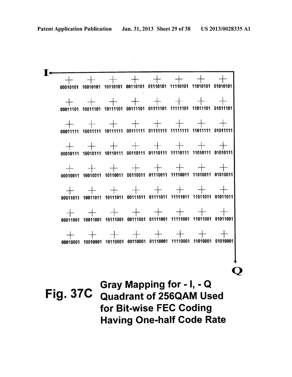 Digital broadcasting systems using parallel concatenated coding of     bit-complementary bitstreams - diagram, schematic, and image 30