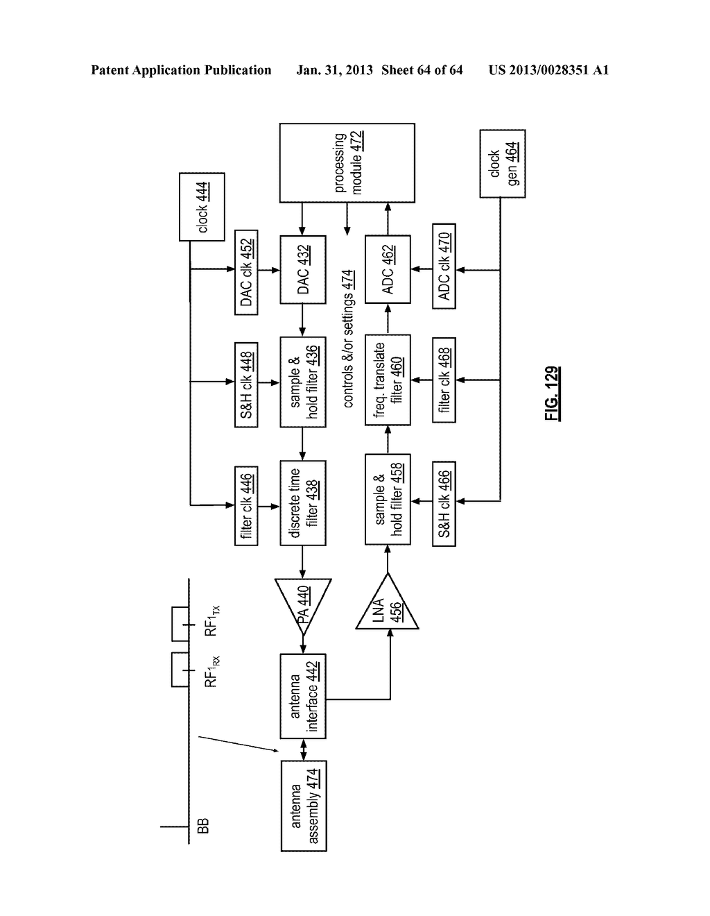 DISCRETE DIGITAL RECEIVER WITH SAMPLE MEMORY - diagram, schematic, and image 65