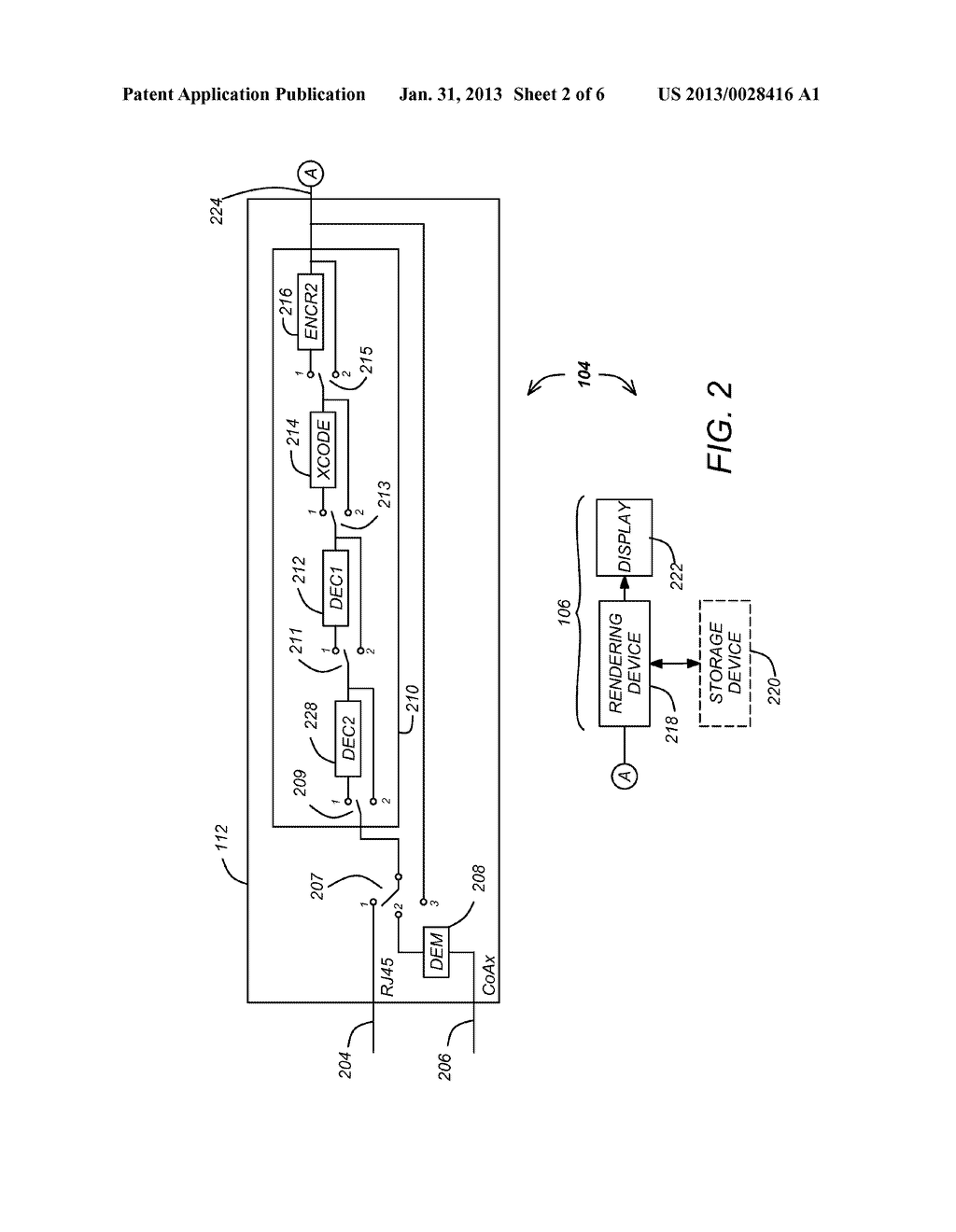 SYSTEM AND METHOD FOR MEDIA TRANSCODING AND PRESENTATION - diagram, schematic, and image 03