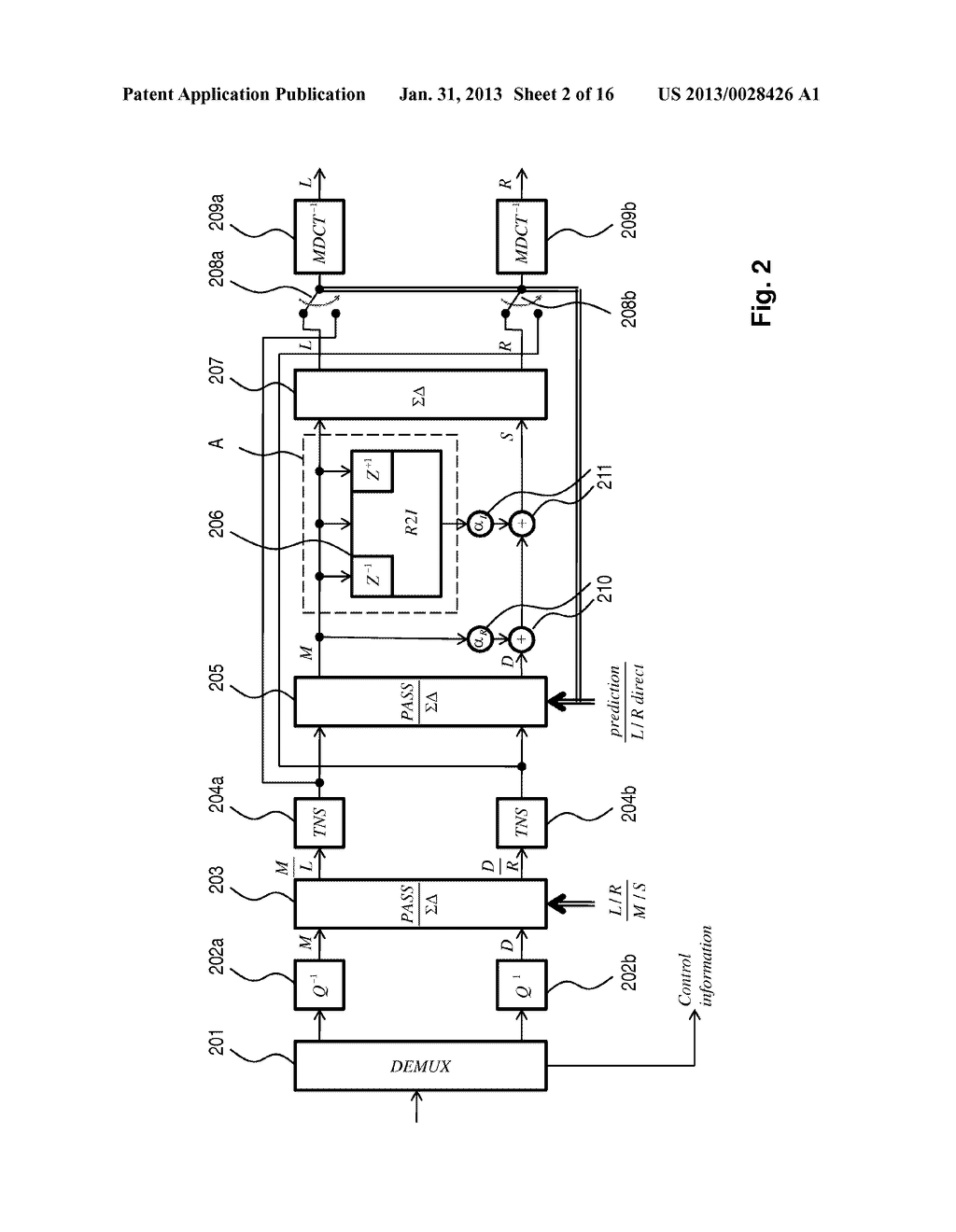 MDCT-Based Complex Prediction Stereo Coding - diagram, schematic, and image 03