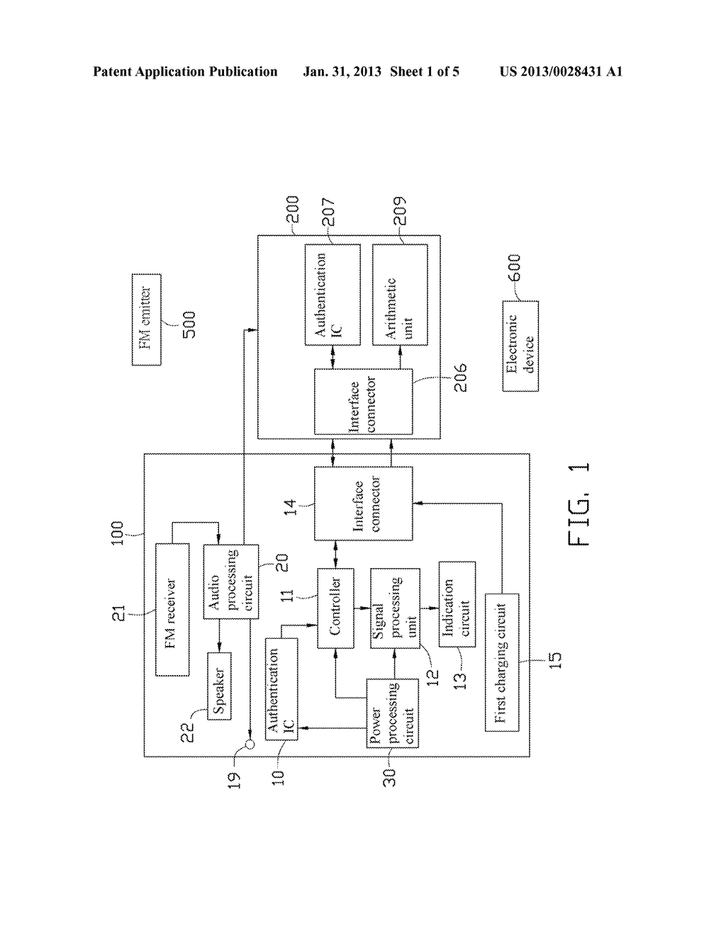 MULTIFUNCTIONAL ELECTRONIC ACCESSORY - diagram, schematic, and image 02