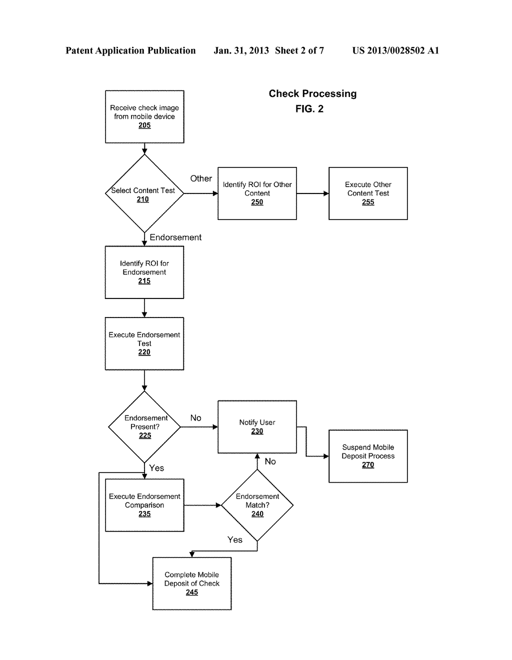 SYSTEMS AND METHODS FOR MOBILE IMAGE CAPTURE AND PROCESSING OF CHECKS - diagram, schematic, and image 03
