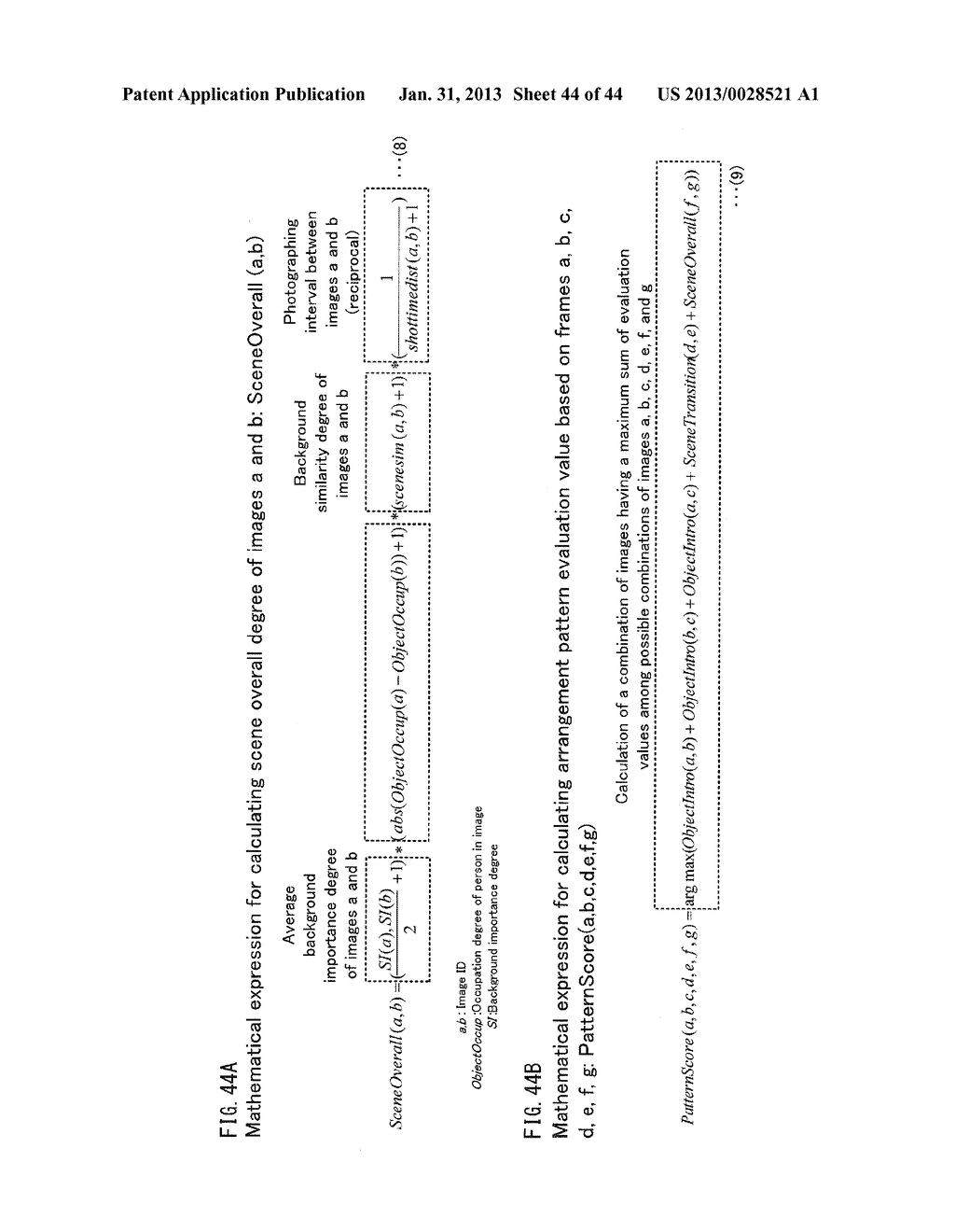 IMAGE EVALUATION DEVICE, IMAGE EVALUATION METHOD, PROGRAM, INTEGRATED     CIRCUIT - diagram, schematic, and image 45