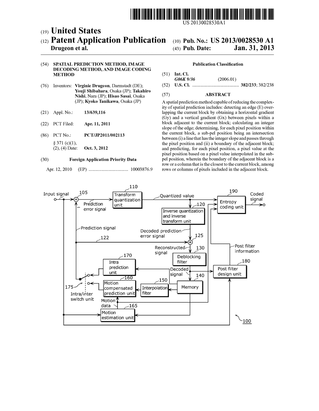 SPATIAL PREDICTION METHOD, IMAGE DECODING METHOD, AND IMAGE CODING METHOD - diagram, schematic, and image 01