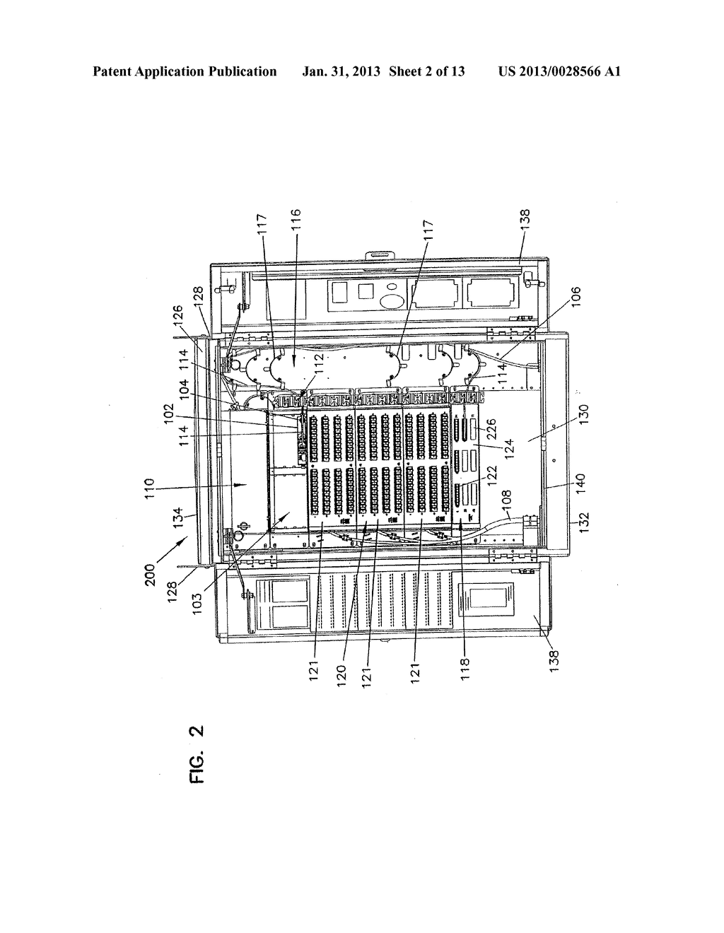 TELECOMMUNICATIONS CABINET WITH CONNECTOR STORAGE - diagram, schematic, and image 03