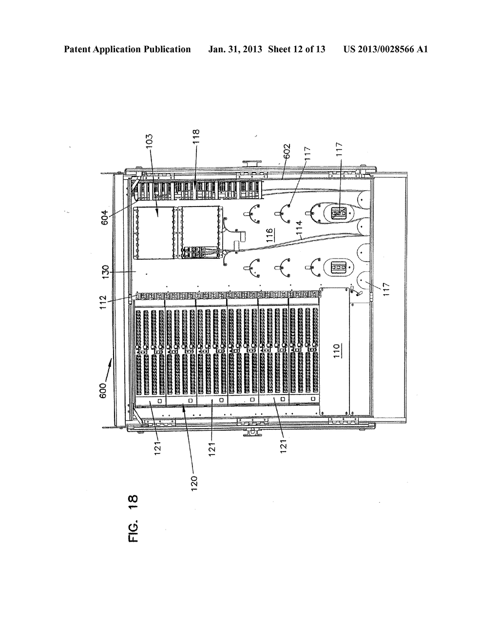 TELECOMMUNICATIONS CABINET WITH CONNECTOR STORAGE - diagram, schematic, and image 13