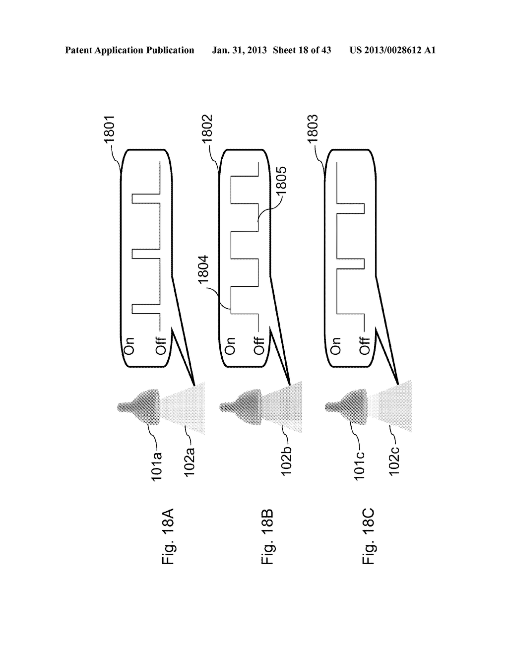 METHOD AND SYSTEM FOR MODULATING A BEACON LIGHT SOURCE IN A LIGHT BASED     POSITIONING SYSTEM - diagram, schematic, and image 19