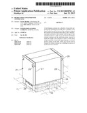 RETRACTABLE CONTAINER WITH SUPPORT LEGS diagram and image