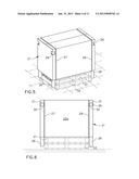 RETRACTABLE CONTAINER WITH SUPPORT LEGS diagram and image