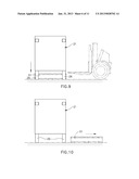 RETRACTABLE CONTAINER WITH SUPPORT LEGS diagram and image