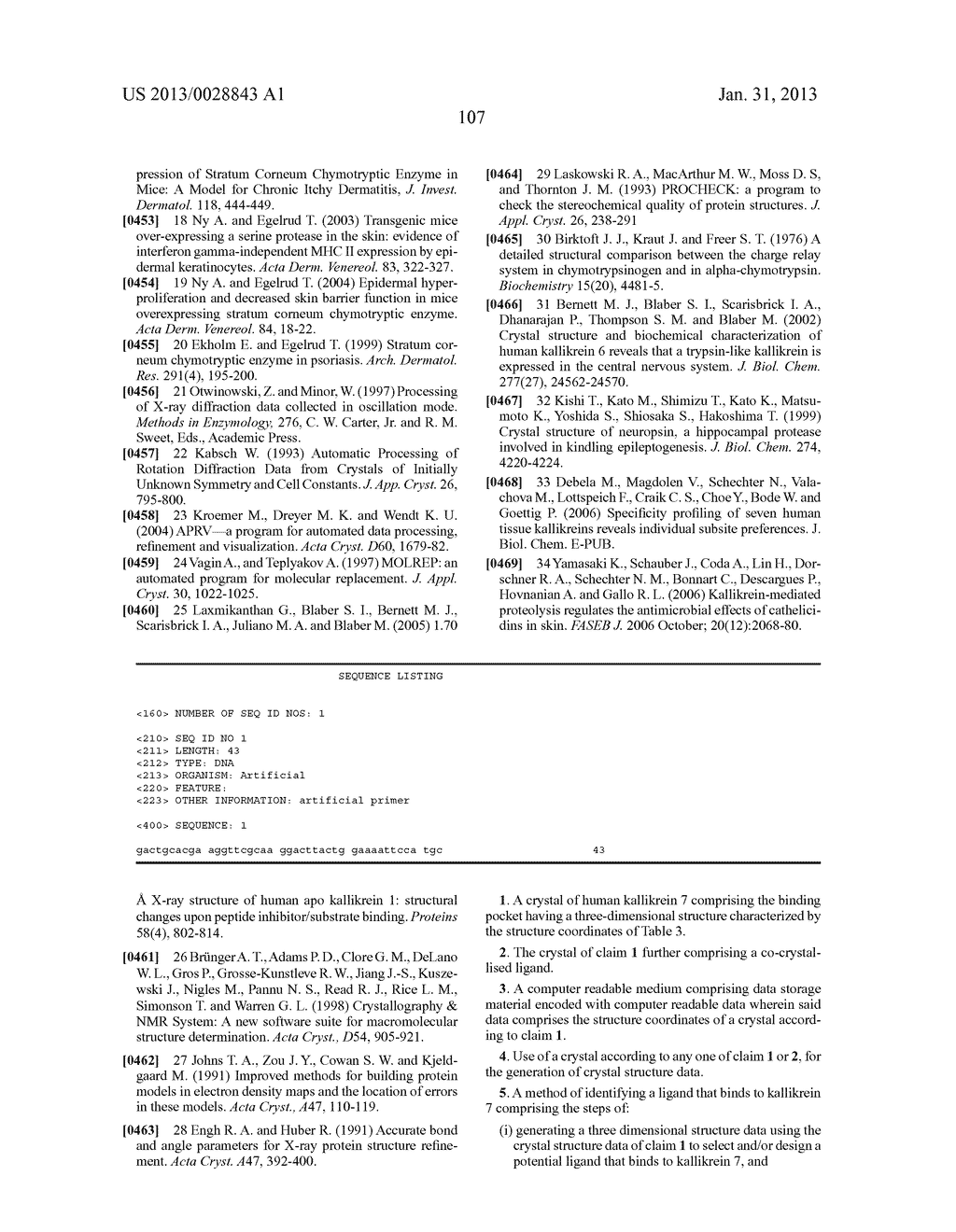 KALLIKREIN 7 MODULATORS - diagram, schematic, and image 108