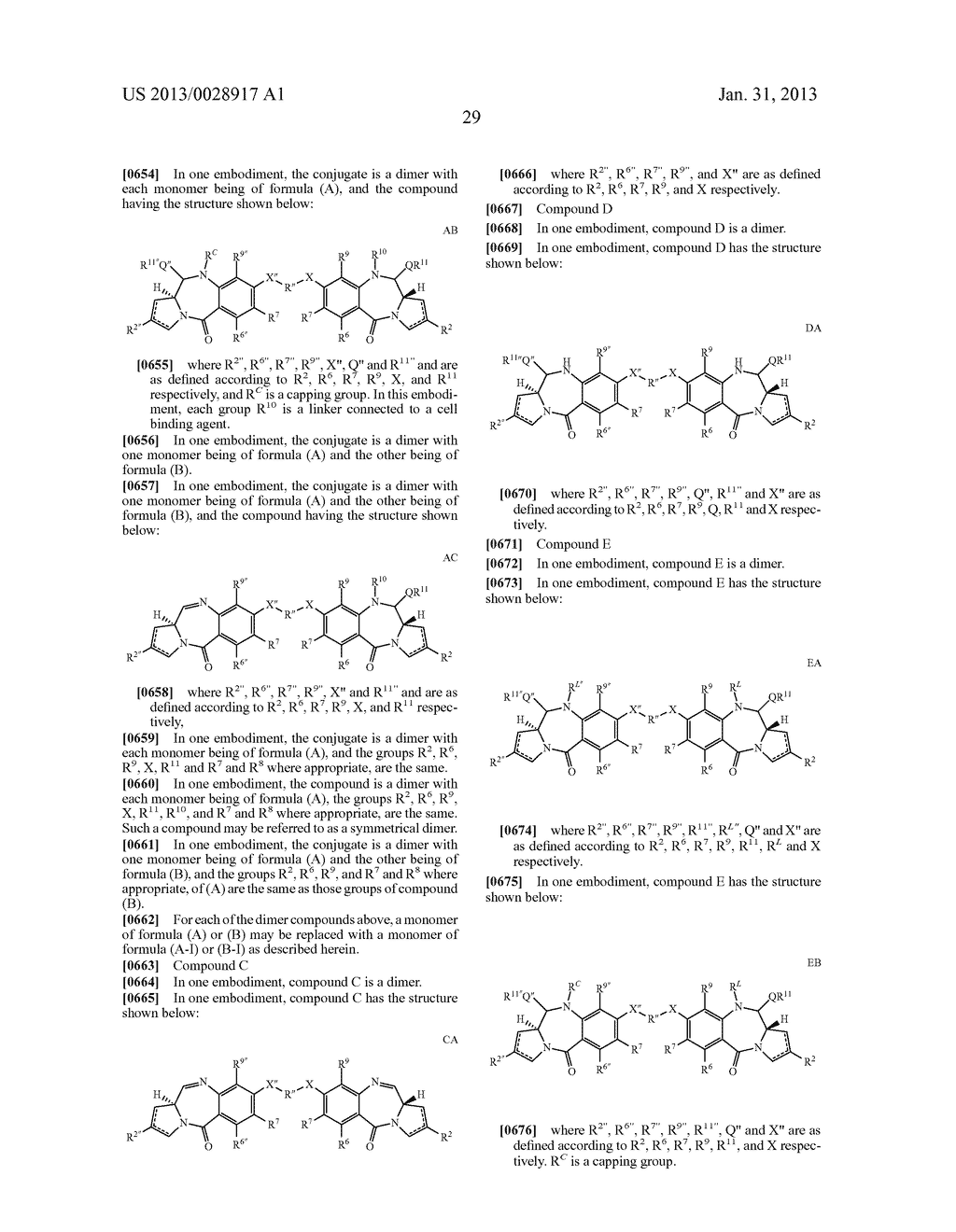 PYRROLOBENZODIAZEPINES AND CONJUGATES THEREOF - diagram, schematic, and image 34