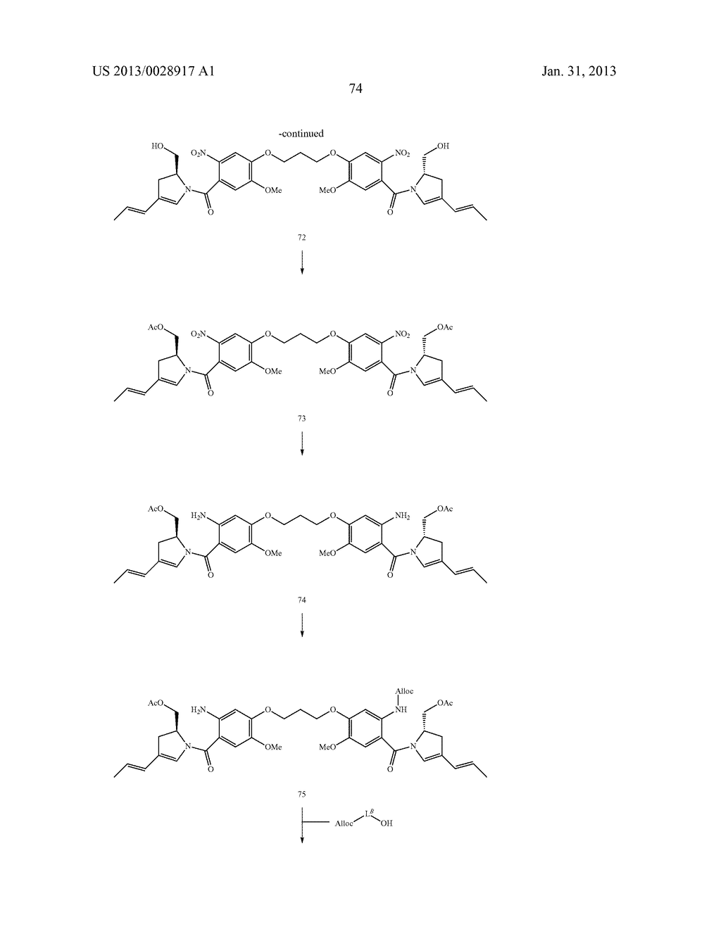 PYRROLOBENZODIAZEPINES AND CONJUGATES THEREOF - diagram, schematic, and image 79