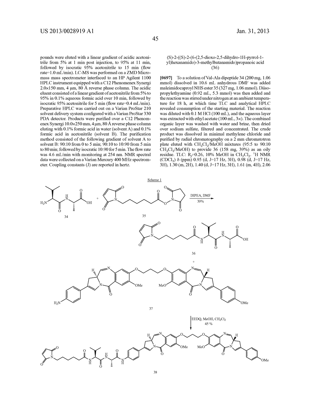 TARGETED PYRROLOBENZODIAZAPINE CONJUGATES - diagram, schematic, and image 51